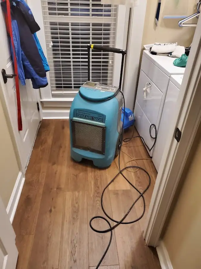Commercial dehumidifier deployed for Crawl Space Restoration in North Aurora